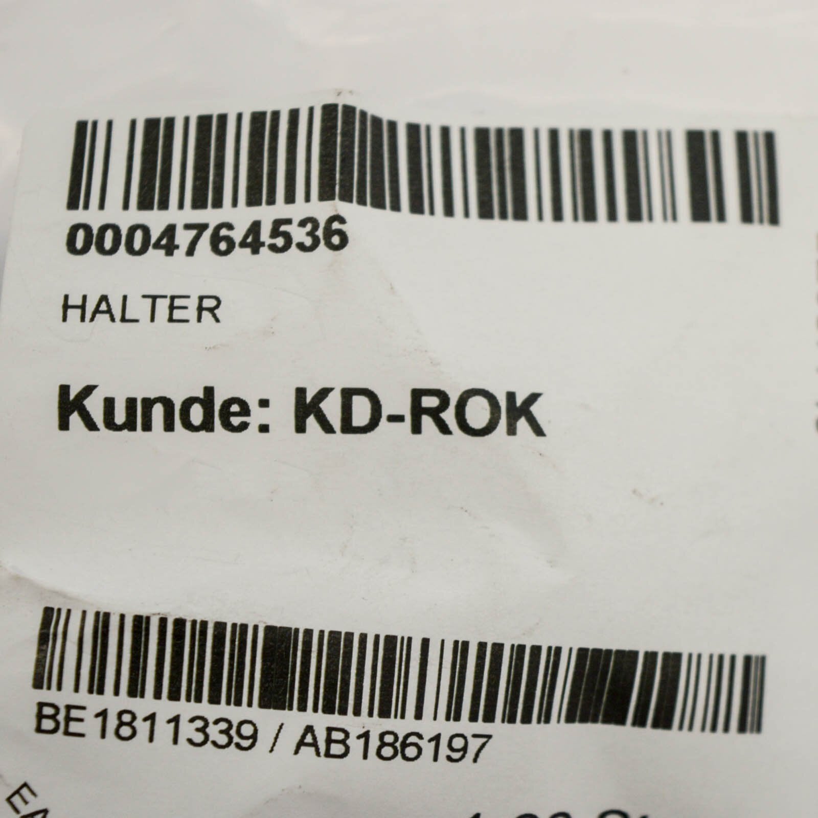 NEW MERCEDES-BENZ C-CLASS W204 PURGE VALVE BRACKET A0004764536 ORIGINAL