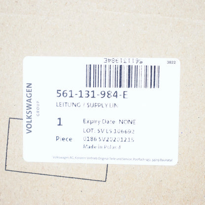 NEW VOLKSWAGEN PASSAT B8 REDUCTION AGENT SUPPLY LINE 561131984E