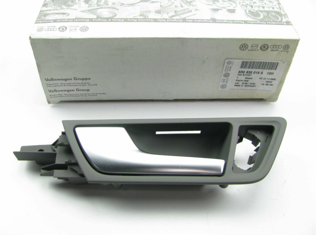 new audi q5 8r rear left inside door handle 8r0839019a1dh original