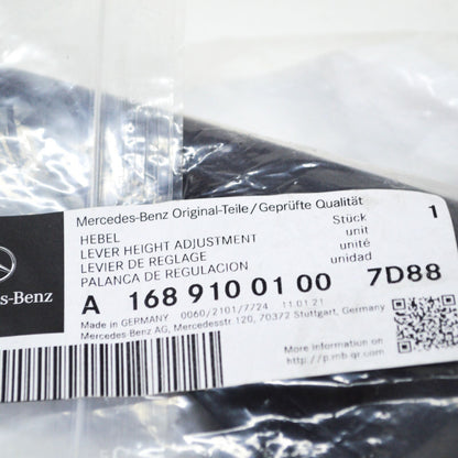 NEW MB A-CLASS W168 FRONT LEFT SEAT ADJUSTER HANDLE A16891001007D88 ORIGINAL