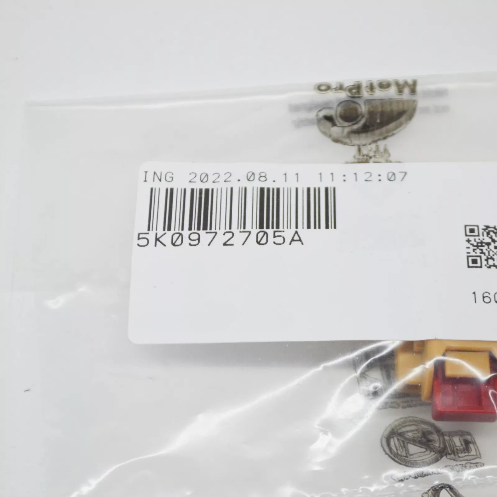 NEW AUDI A3 8V FLAT CONTACT HOUSING 5 PIN BROWN 5K0972705A ORIGINAL