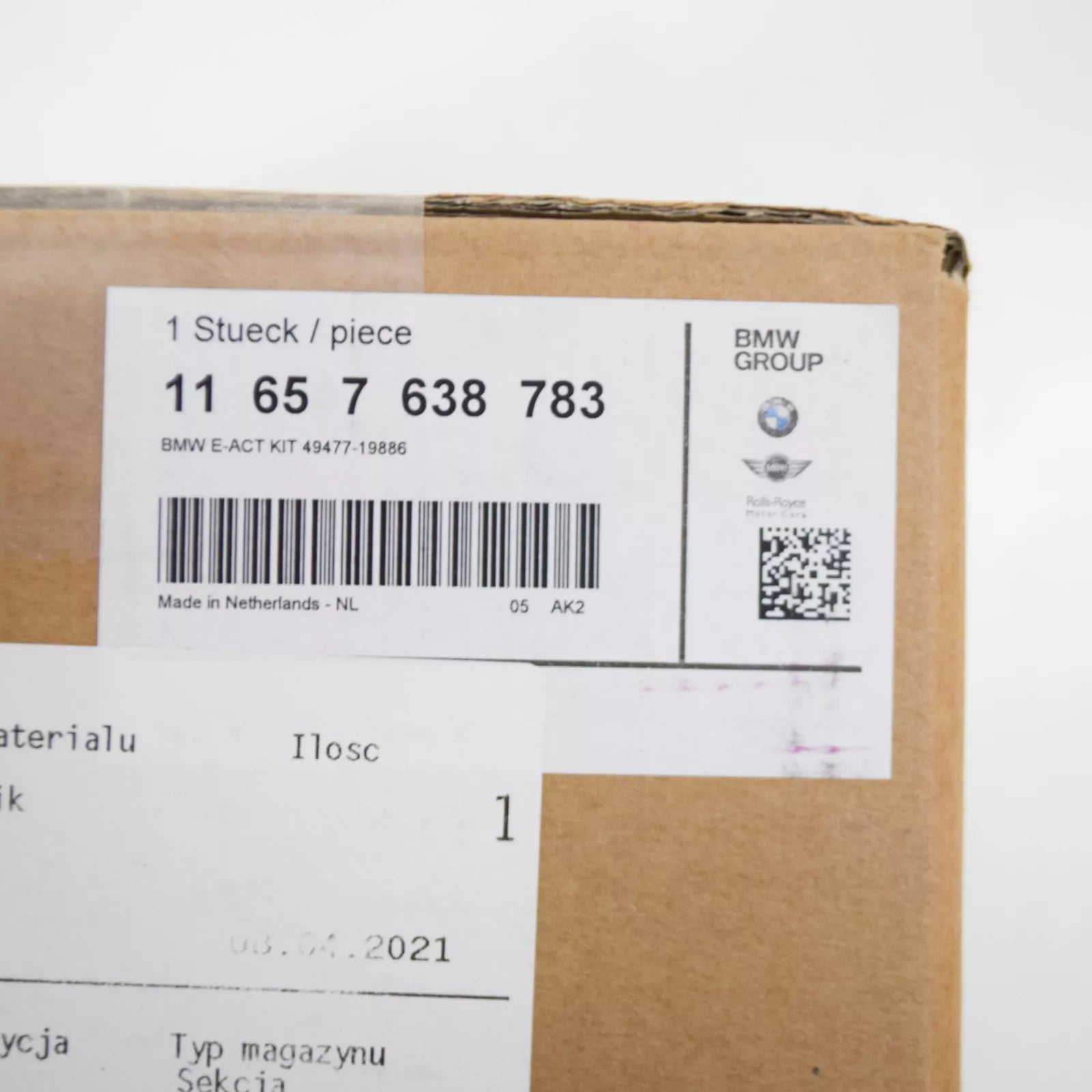 NEW BMW 3 F30 TURBOCHARGER WASTEGATE ACTUATOR 11657638783 7638783 ORIGINAL