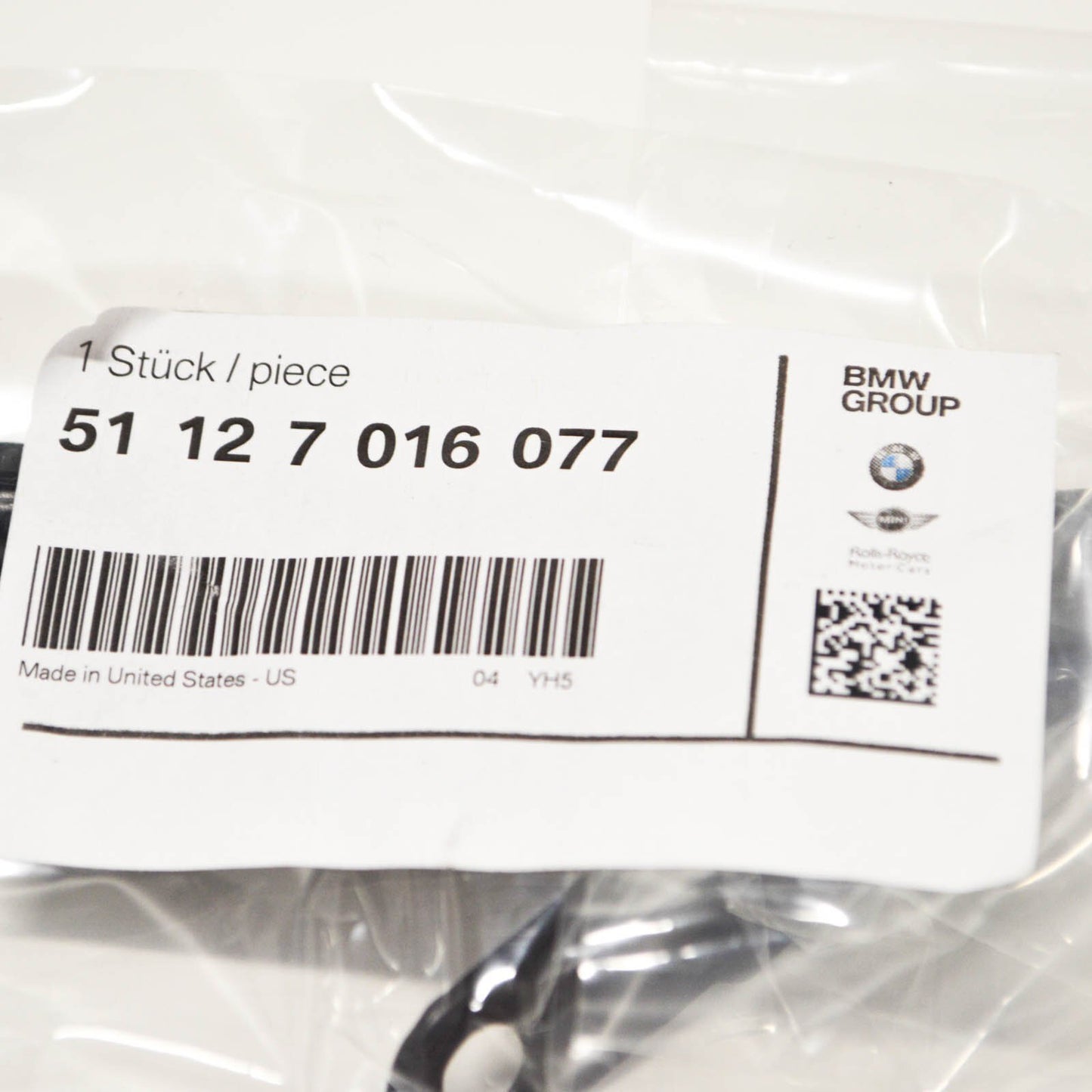 new bmw z4 e85 rear bumper left side support bracket 51127016077 original