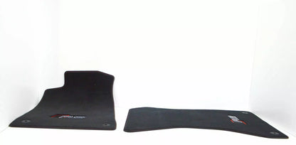 NEW AUDI A4 RS4 B9 FRONT VELOUR FLOOR MATS LHD 8W1863691C MUK