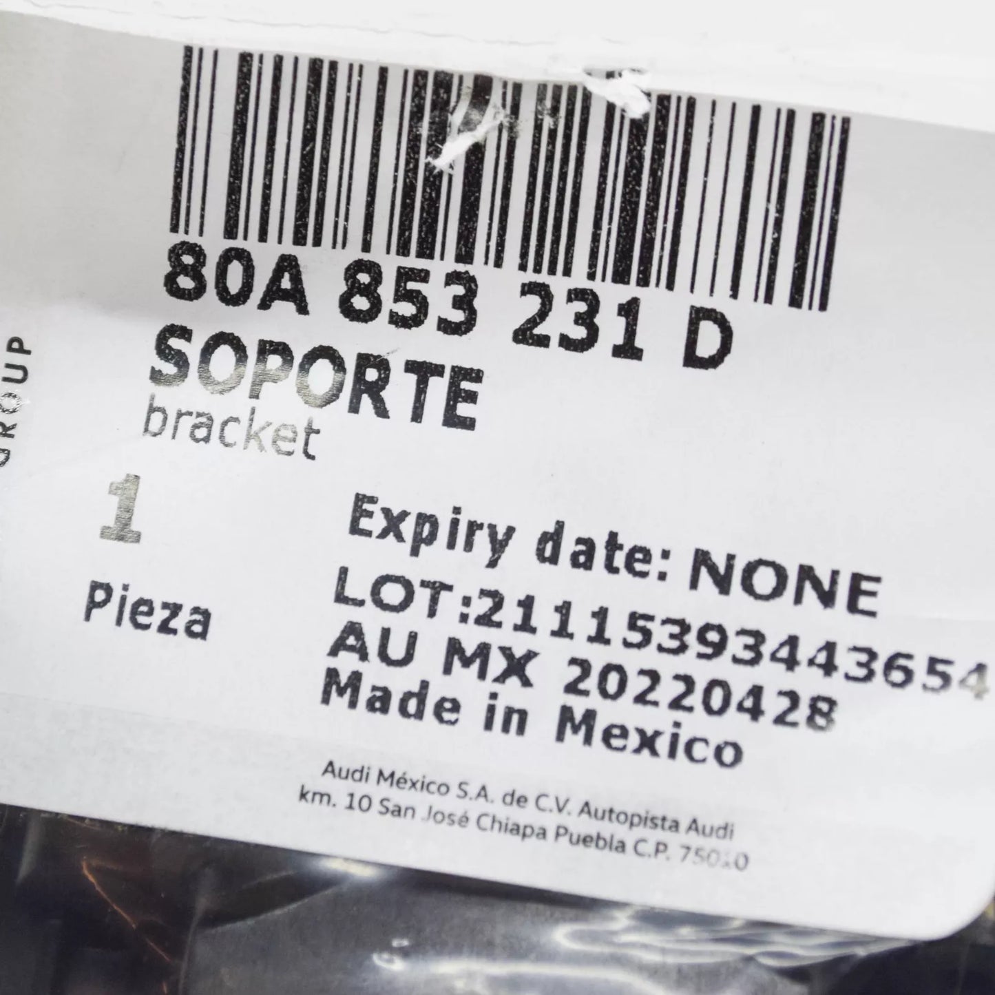 NEW AUDI Q5 FY 80A SPORTBACK FRONT RADIATOR GRILLE BRACKET 80A853231D