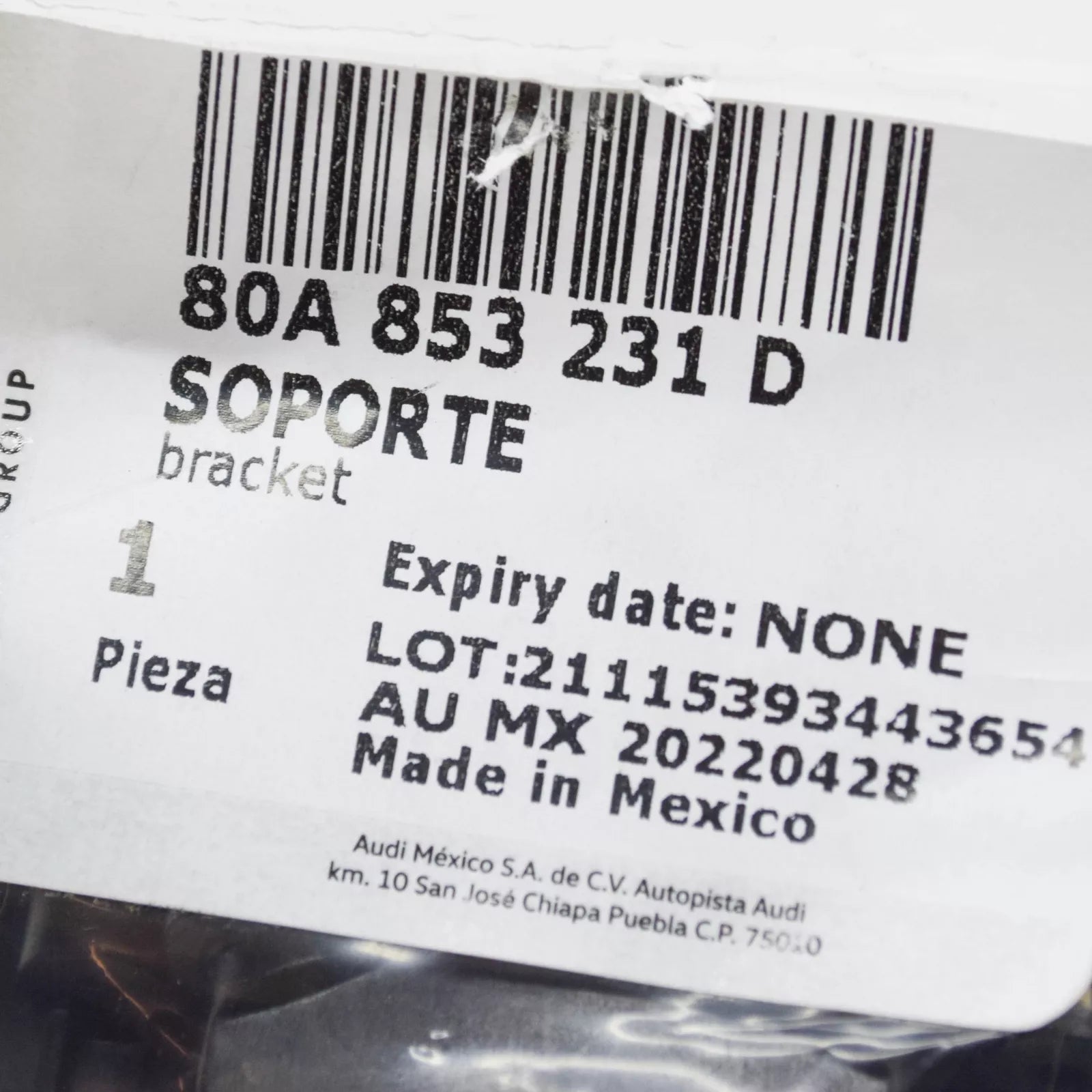 NEW AUDI Q5 FY 80A SPORTBACK FRONT RADIATOR GRILLE BRACKET 80A853231D