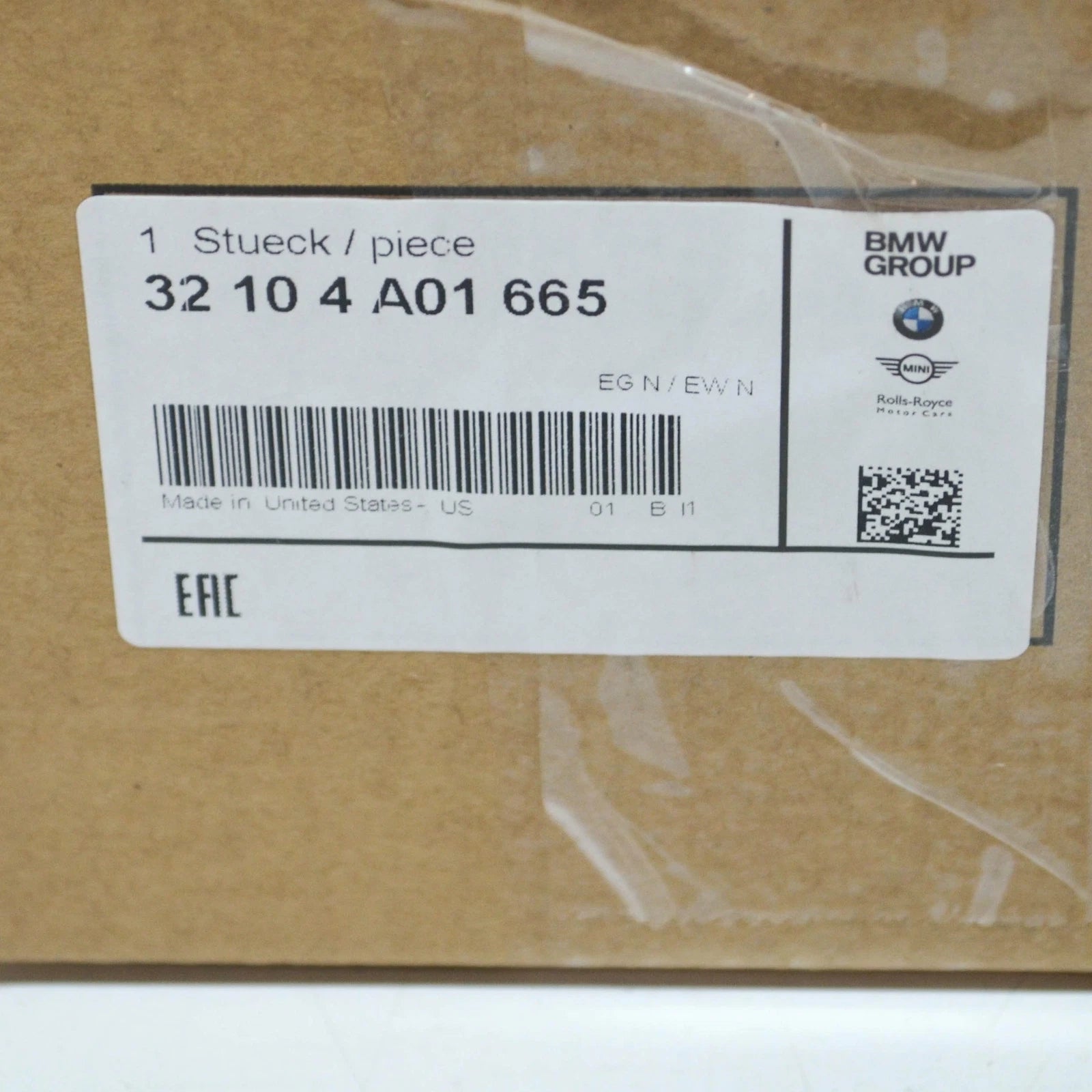 NEW BMW X3 G01 M F97 LEFT STEERING TIE ROD END 32104A01665 4A01665 ORIGINAL