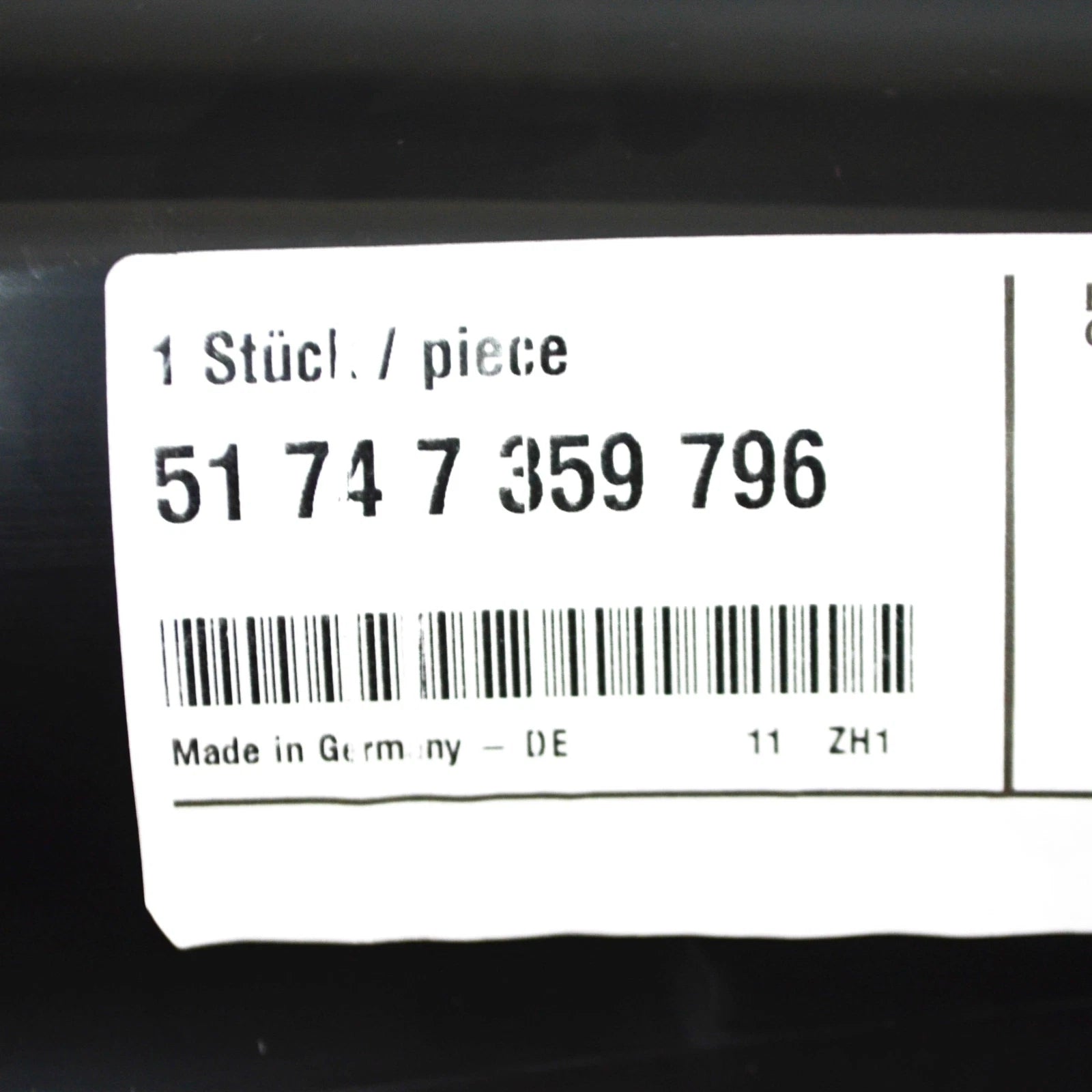 NEW BMW 7 G11 RADIATOR UPPER AIR DUCT 51747359796 7359796 2016 ORIGINAL