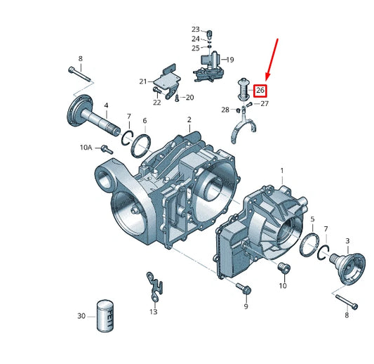 NEW VW TRANSPORTER VI T6 REAR AXLE HOUSING BELLOWS 02D525279