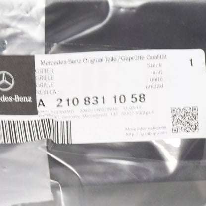 NEW MERCEDES-BENZ E W210 RIGHT COWL GRILLE SCREEN A2108311058 ORIGINAL