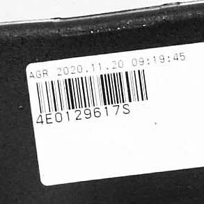 NEW AUDI A8 D3 FRONT AIR INTAKE DUCT 4E0129617S ORIGINAL