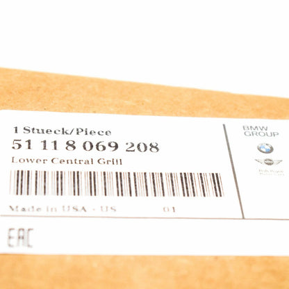 NEW BMW X5 G05 FRONT LOWER GRILL 51118069208 8069208 ORIGINAL
