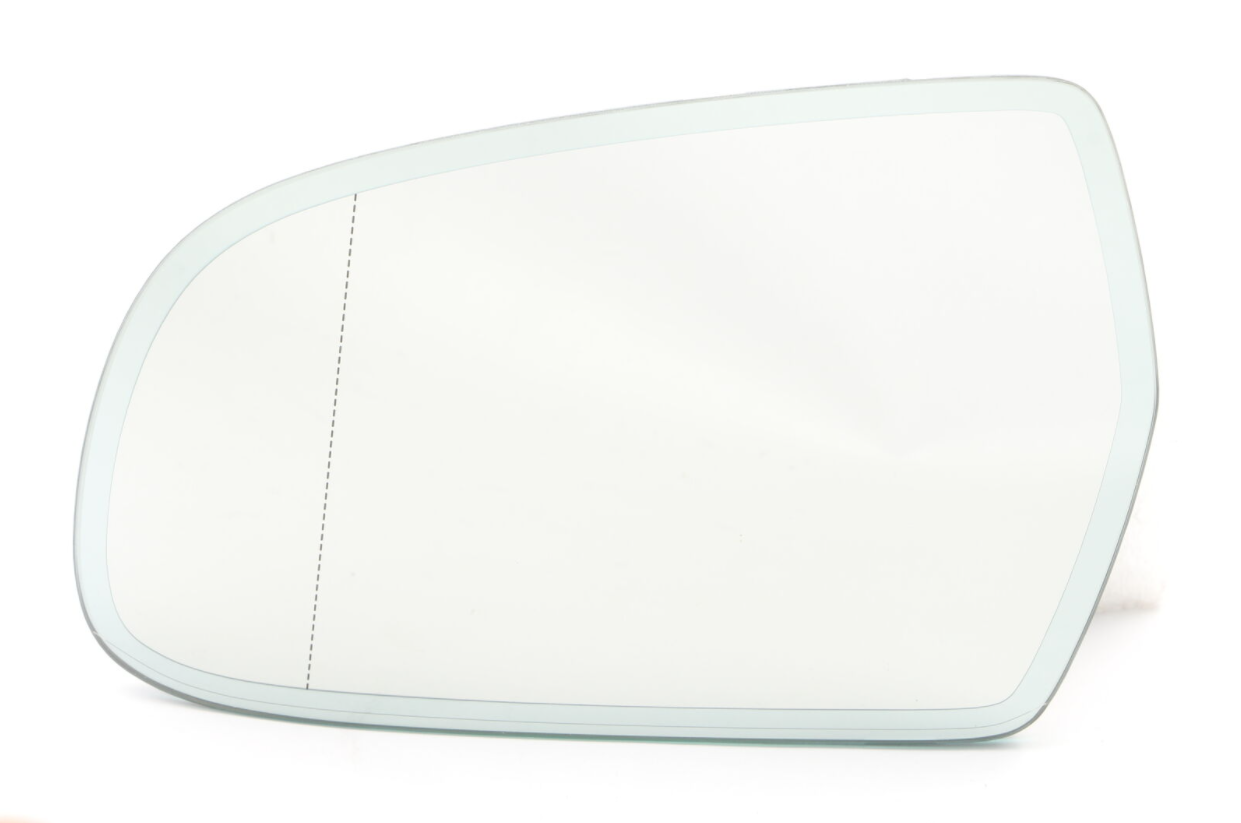 new audi a4 b8 front left door mirror glass 8f0857535h original