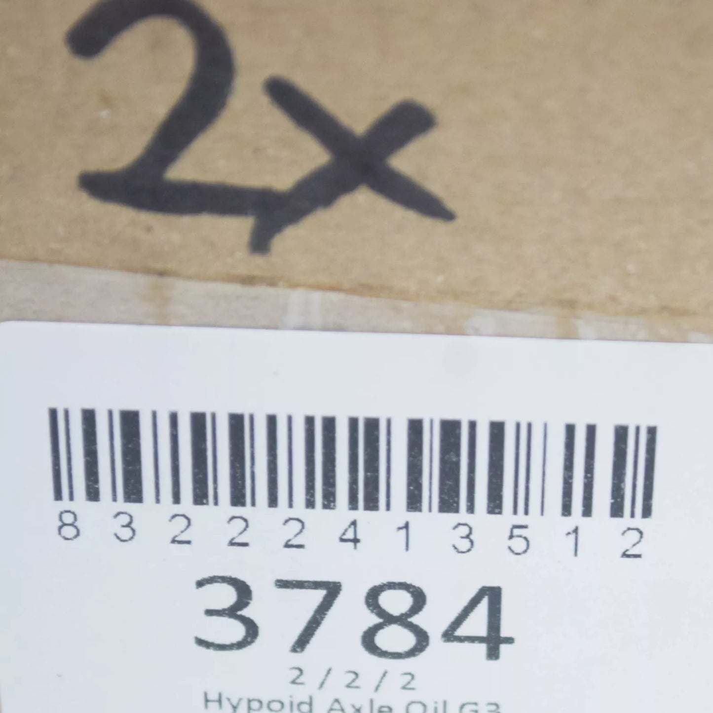 NEW BMW 1 F40 HYPOID AXLE OIL G3 0.5L 83222413512 2413512 ORIGINAL