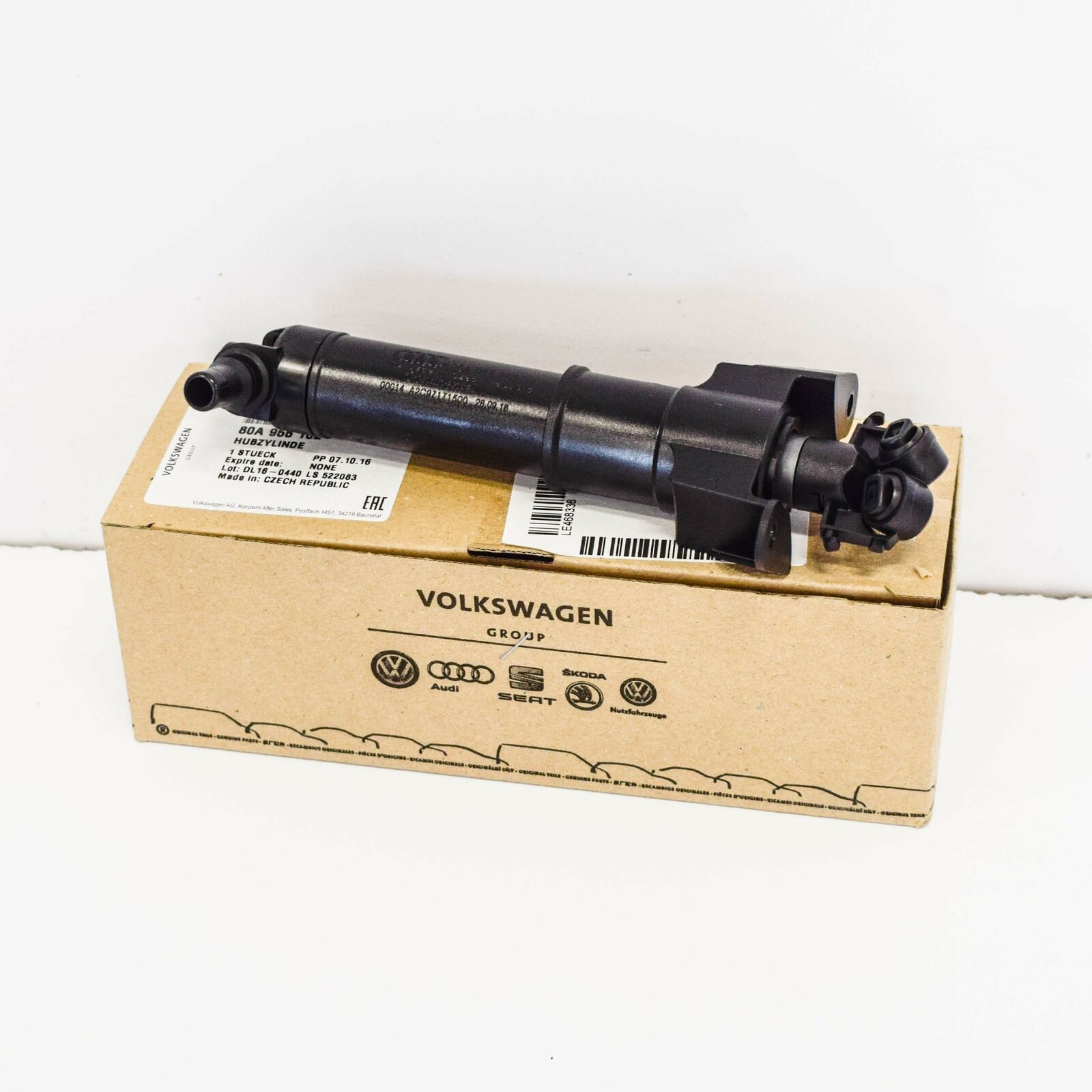 NEW AUDI Q5 8R RIGHT SIDE HEADLIGHT WASHER NOZZLE 80A955102 ORIGINAL