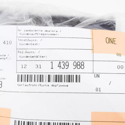 NEW BMW 7 E65 ALTERNATOR COOLANT PIPE HOSE TUBE 12311439988 735I PETROL ORIGINAL