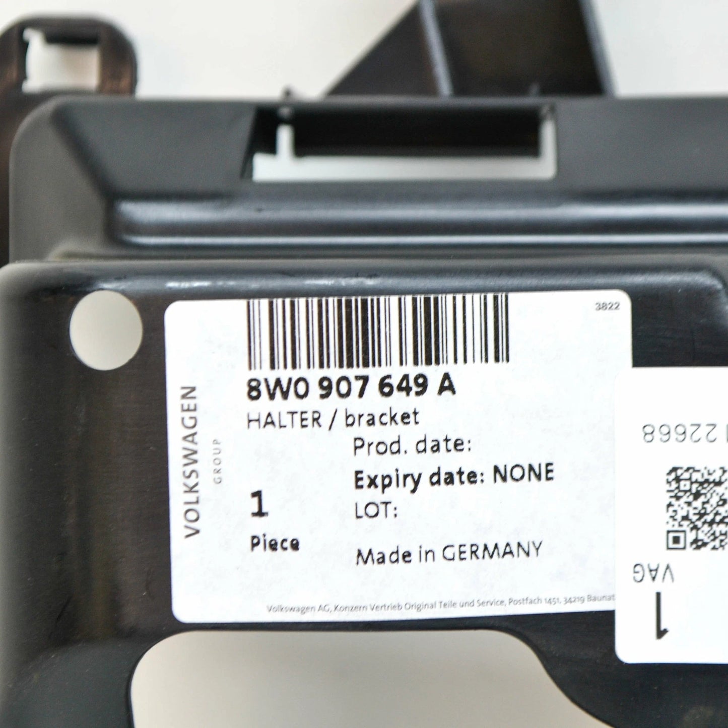 NEW AUDI A5 SPORTBACK 8W6 CONTROL UNIT RETAINER 8W0907649A ORIGINAL