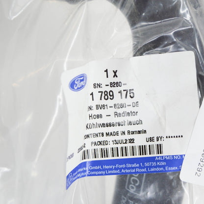 new ford kuga mk2 c520 radiator bottom hose 1789175 bv61-8260-de original