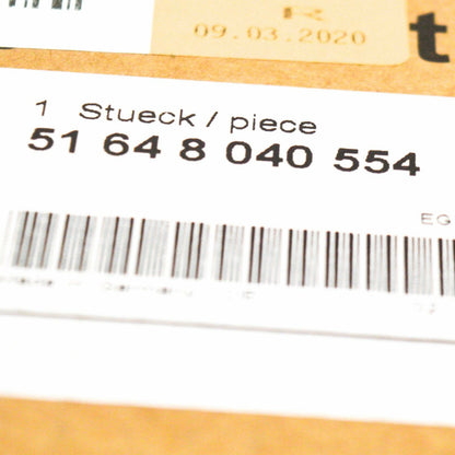 NEW BMW 3 E93 M3 RADIATOR RIGHT LOCK PLATE 51648040554 8040554 ORIGINAL