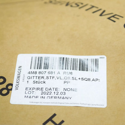 NEW AUDI Q8 FRONT LEFT BUMPER AIR GUIDE GRILLE 4M8807681ARU6 ORIGINAL