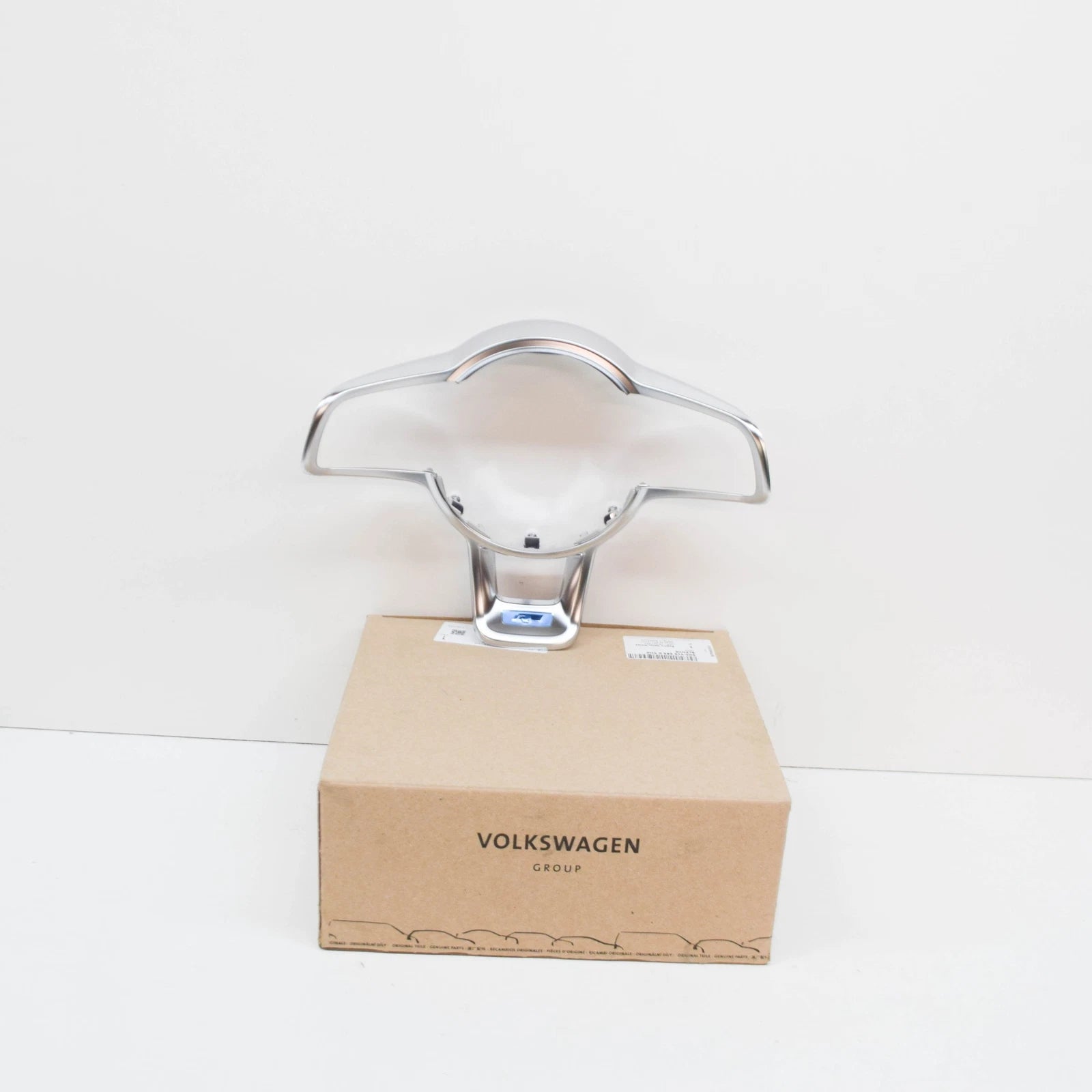 NEW VOLKSWAGEN GOLF MK7 R LINE STEERING WHEEL TRIM 5G0419685KYMS ORIGINAL