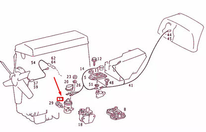 NEW MERCEDES-BENZ E W124 IGNITION COIL A0001586203 ORIGINAL