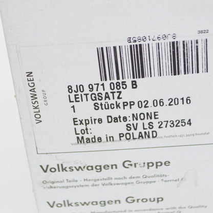 NEW AUDI TT 8J REAR FOG LIGHT WIRING HARNESS 8J0971085B ORIGINAL