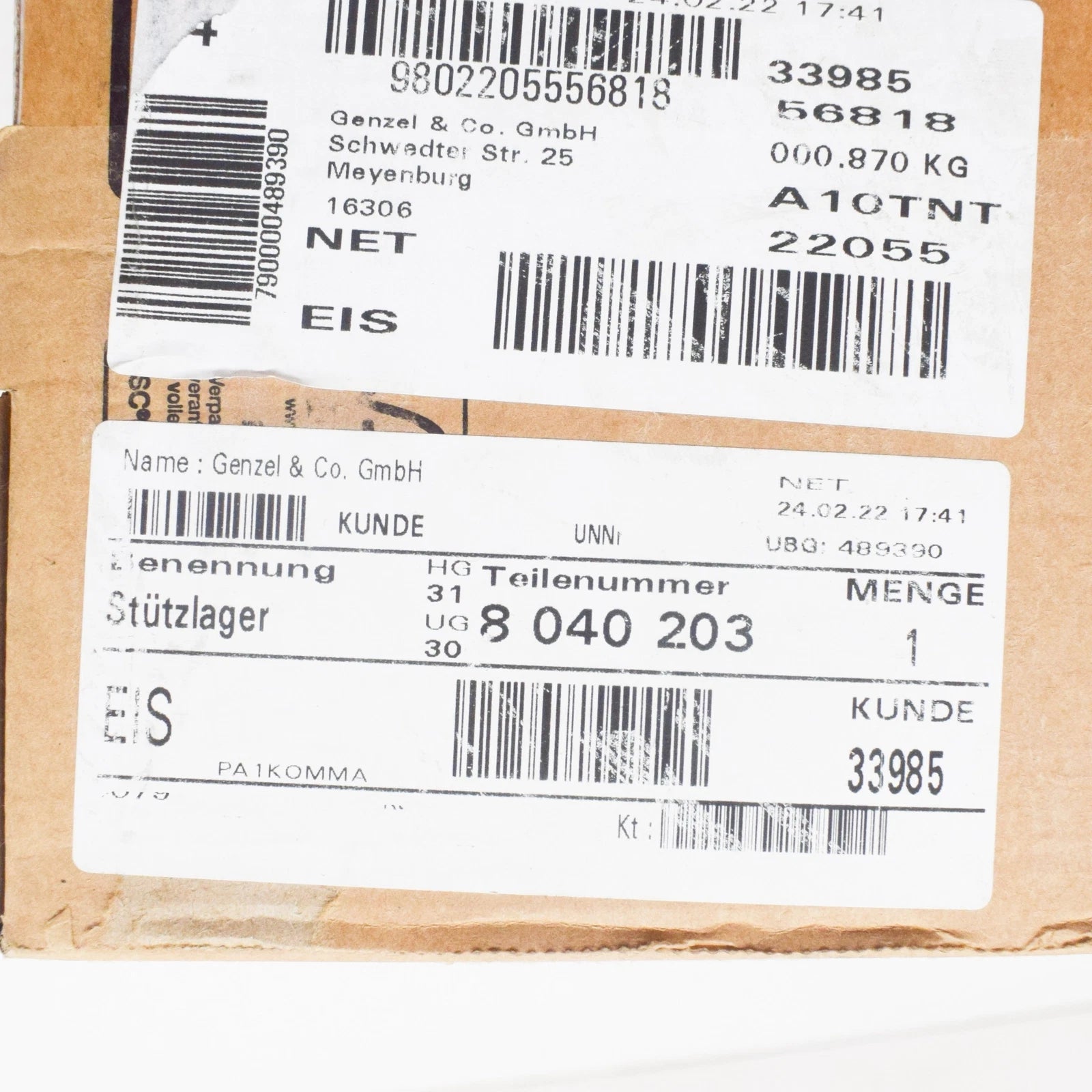 NEW BMW Z4 COUPE E86 FRONT STRUT MOUNT 31308040203 8040203 ORIGINAL