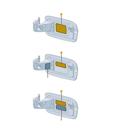 NEW AUDI A3 8V LIMOUSINE FUEL FILLER NECK STICKER 8V5010508B