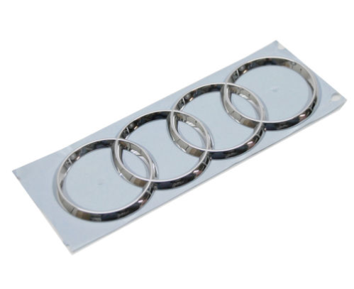 new audi q3 8u rear chrome emblem badge 8u08537422zz original