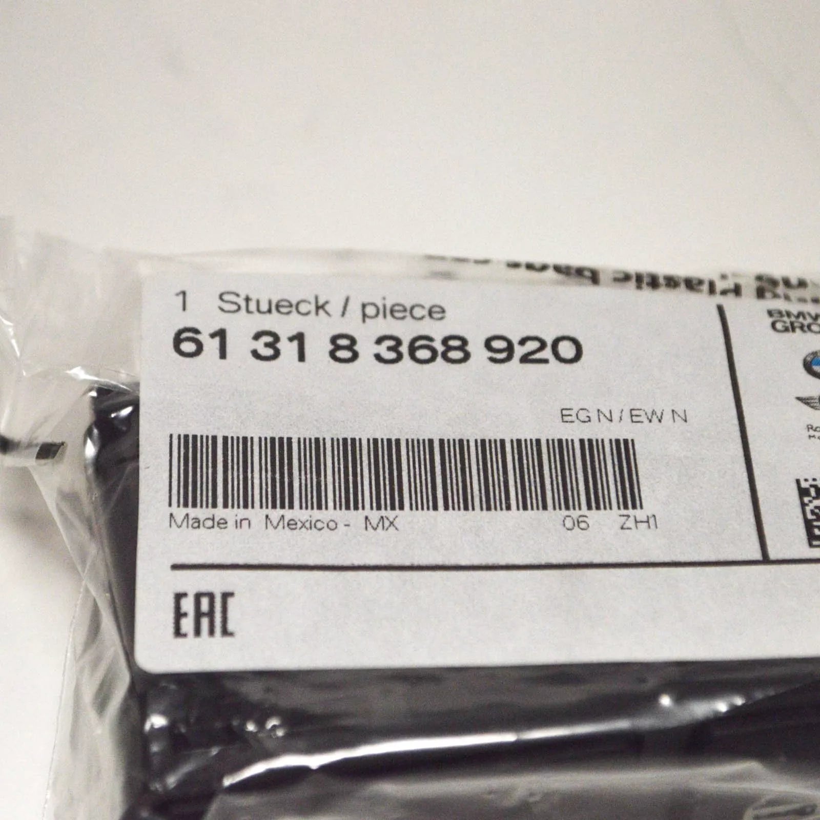 NEW BMW X5 E53 HAZARD WARNING CENTRAL LOCKING SWITCH BUTTON 61318368920 ORIGINAL