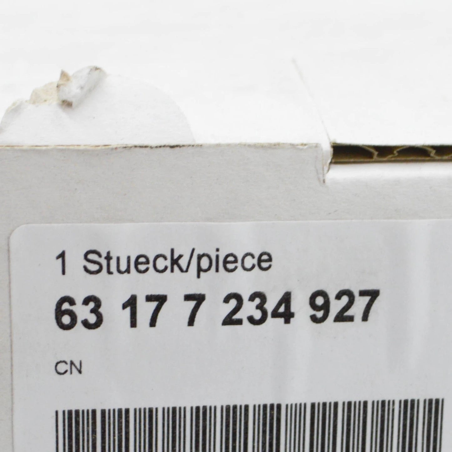 NEW BMW 6 GRAN COUPE F06 FRONT LEFT FOG LIGHT 7234927 63177234927 ORIGINAL