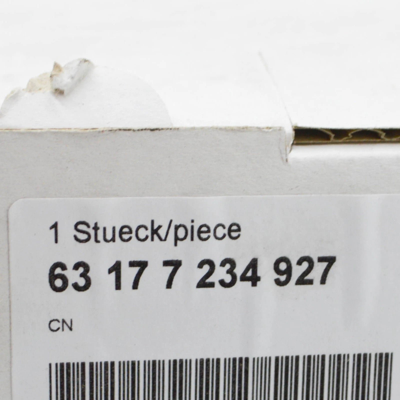 NEW BMW 6 GRAN COUPE F06 FRONT LEFT FOG LIGHT 7234927 63177234927 ORIGINAL