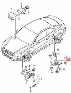 NEW AUDI A5 8T REAR LEFT HEIGHT LEVEL SENSOR 8K0941309F