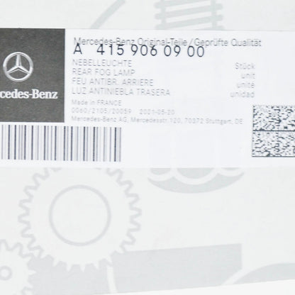 NEW MB CITAN W415 REAR BOTTOM RIGHT FOG TAIL LAMP LHD A4159060900 ORIGINAL