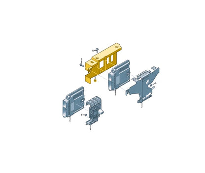 NEW AUDI A1 SPORTBACK GB ENGINE CONTROL MODULE UNIT COVER 5Q0907411F