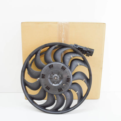 NEW AUDI A8 D3 LEFT RADIATOR COOLING FAN 4E0959455G ORIGINAL