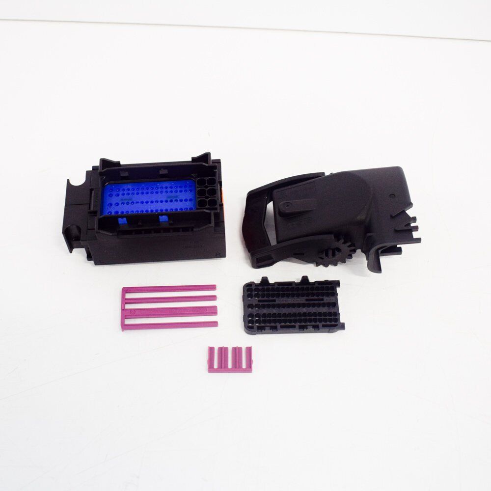 NEW AUDI A3 8V FLAT CONTACT HOUSING W/ LOCKING MECHANISM 7P6906971A ORIGINAL