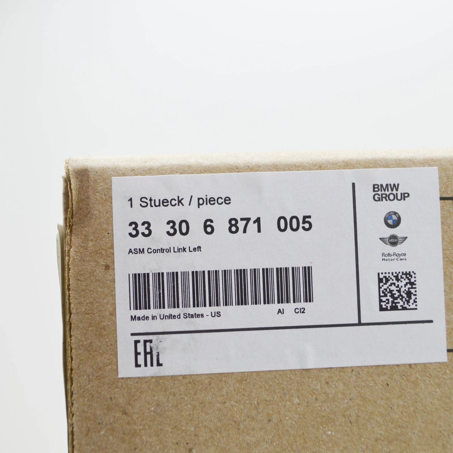 NEW BMW X3 G01 REAR LEFT GUIDING SUSPENS LINK W RUBBER MOUNT 33306871005