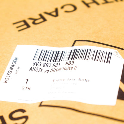 NEW AUDI A3 8PA FRONT BUMPER LEFT SIDE GRILLE 8V38076819B9 ORIGINAL