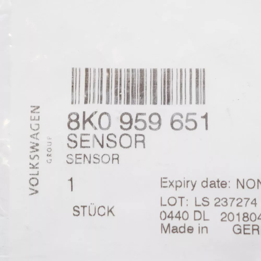 NEW AUDI A4 B8 CRASH IMPACT SENSOR 8K0959651 ORIGINAL