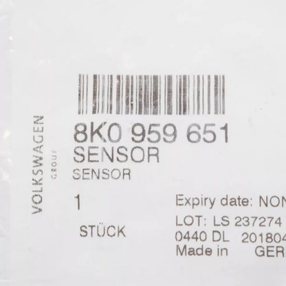 NEW AUDI A4 B8 CRASH IMPACT SENSOR 8K0959651 ORIGINAL