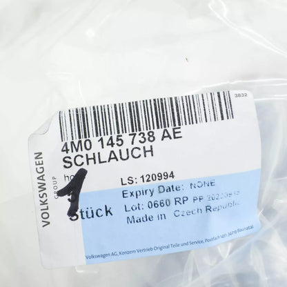 NEW AUDI Q7 4M RIGHT LOWER INTERCOOLER HOSE 4M0145738AE