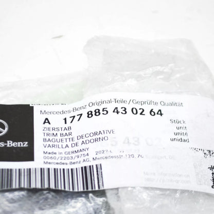 NEW MB A W177 FRONT BUMPER LOWER CENTER MOLDING A177885430264 ORIGINAL