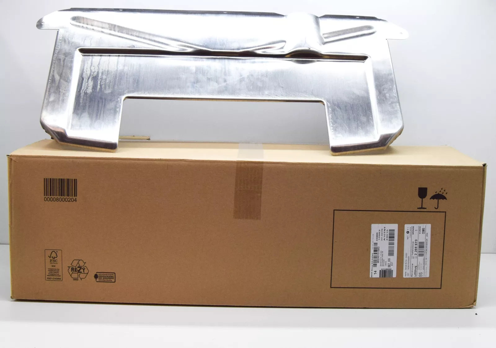 NEW BMW M3 COUPE E36 FRONT M TRIM PANEL AIR DUCT 51712268673 2268673 ORIGINAL