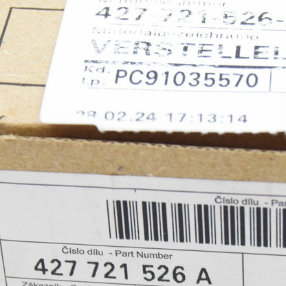 NEW AUDI R8 SPYDER 427 429 RADIATOR SUPPORT PANEL CLIP 427721526A ORIGINAL