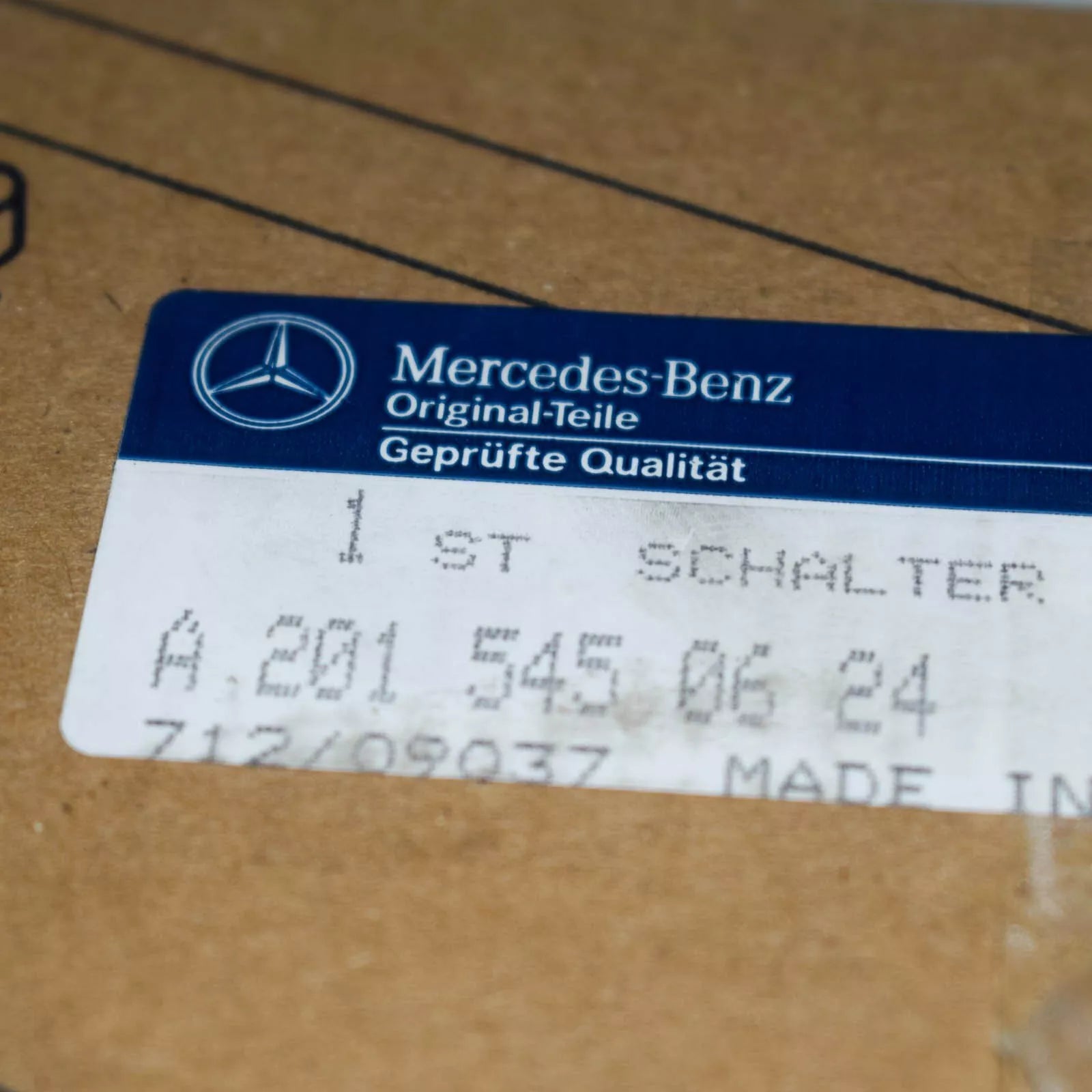 NEW MB 190 W201 TURN SIGNAL LEVER SWITCH A2015450624