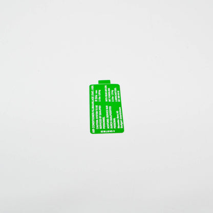 NEW MERCEDES-BENZ E W124 REFRIGERANT GUIDE SIGN A1248178620 ORIGINAL