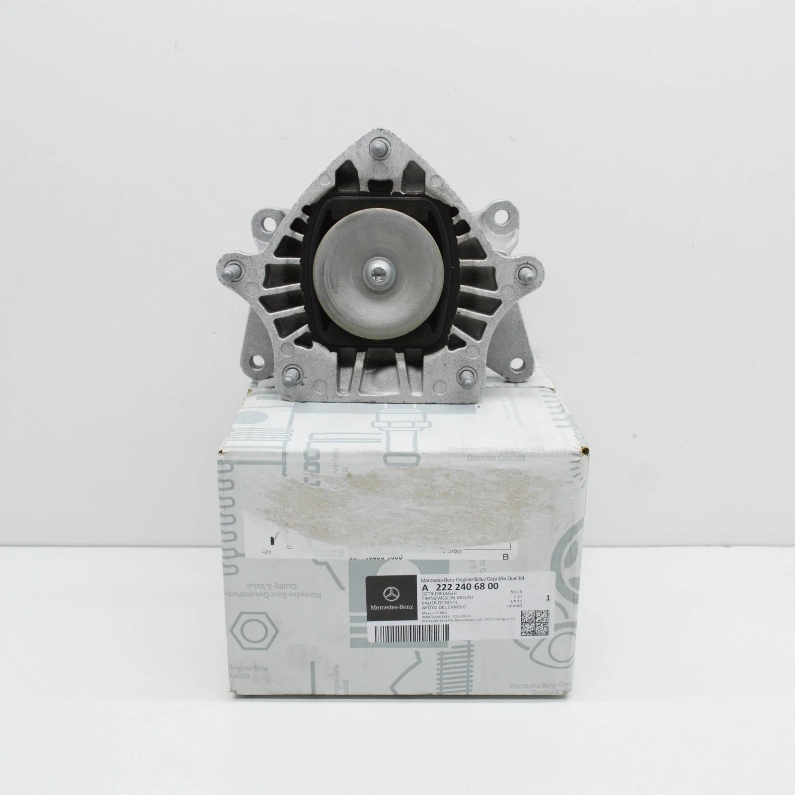 NEW MERCEDES-BENZ S W222 REAR TRANSMISSION GEARBOX MOUNT A2222406800 ORIGINAL