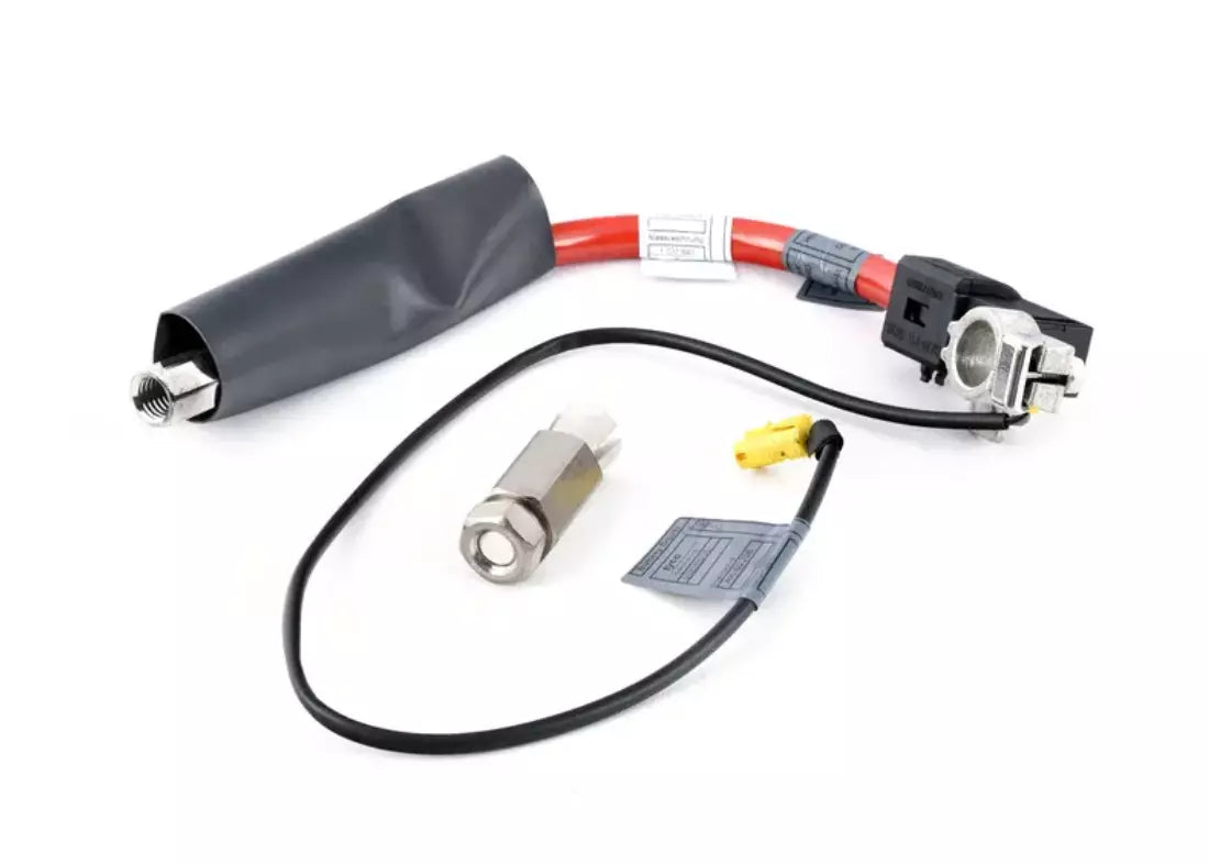 NEW BMW 5 E39 SAFETY BATTERY TERMINAL CLAMP REP. KIT 1733937 12421733937